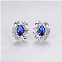 Pendientes Gaurosa Mujer Fantasy in Plata Zirconia SE0406-GN - SE0406-GN